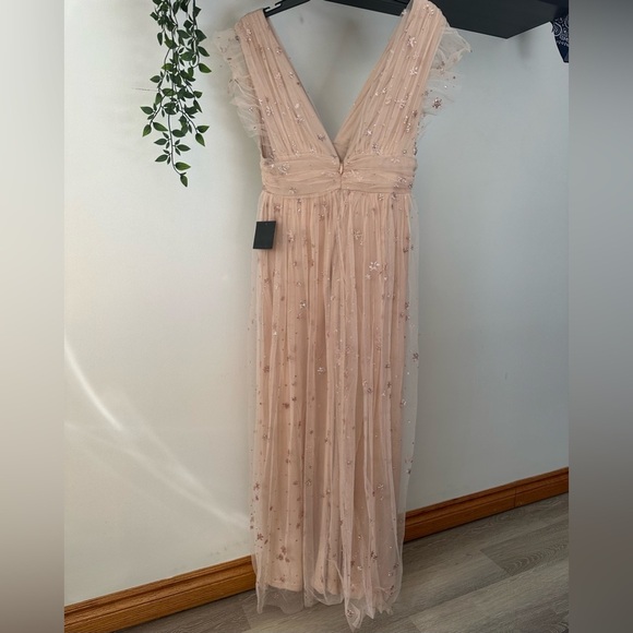 BALTIC BORN | Blush pink maxi dress with jewel detailing NWT - Picture 4 of 6